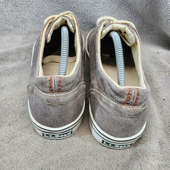 L.L. Bean Shoes Mens Size 10 Brown Lace Up Sneakers *Read* - Picture 6 of 13